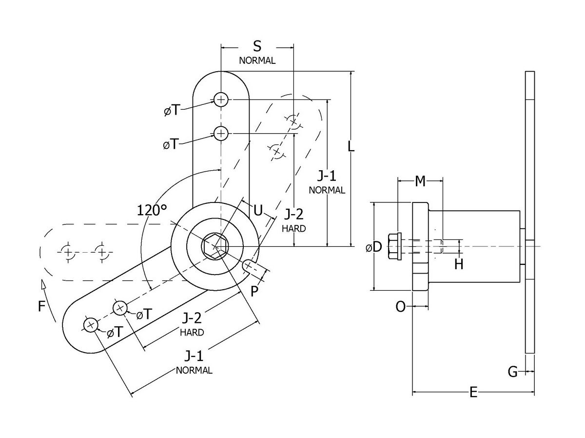 RunRight® Metric Tensioners - Type RT B (Double Arm) Timken 68514463729
