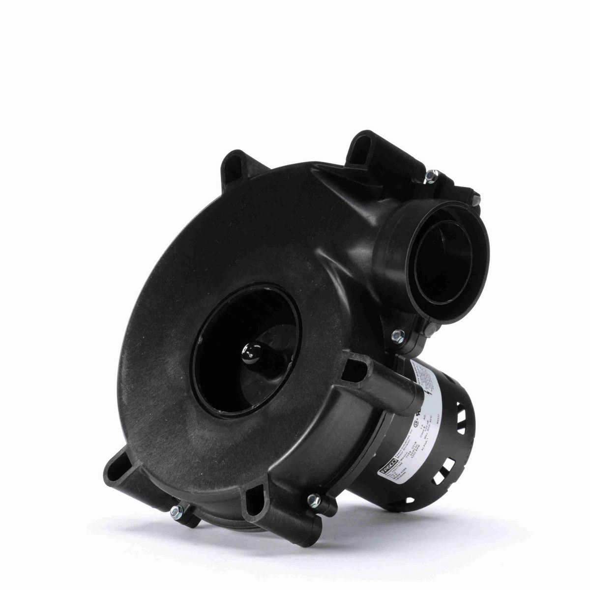 FASCO Round Outlet Shaded Pole OEM Replacement Draft Inducer Blower, 115 Volts, Flange: No - A088