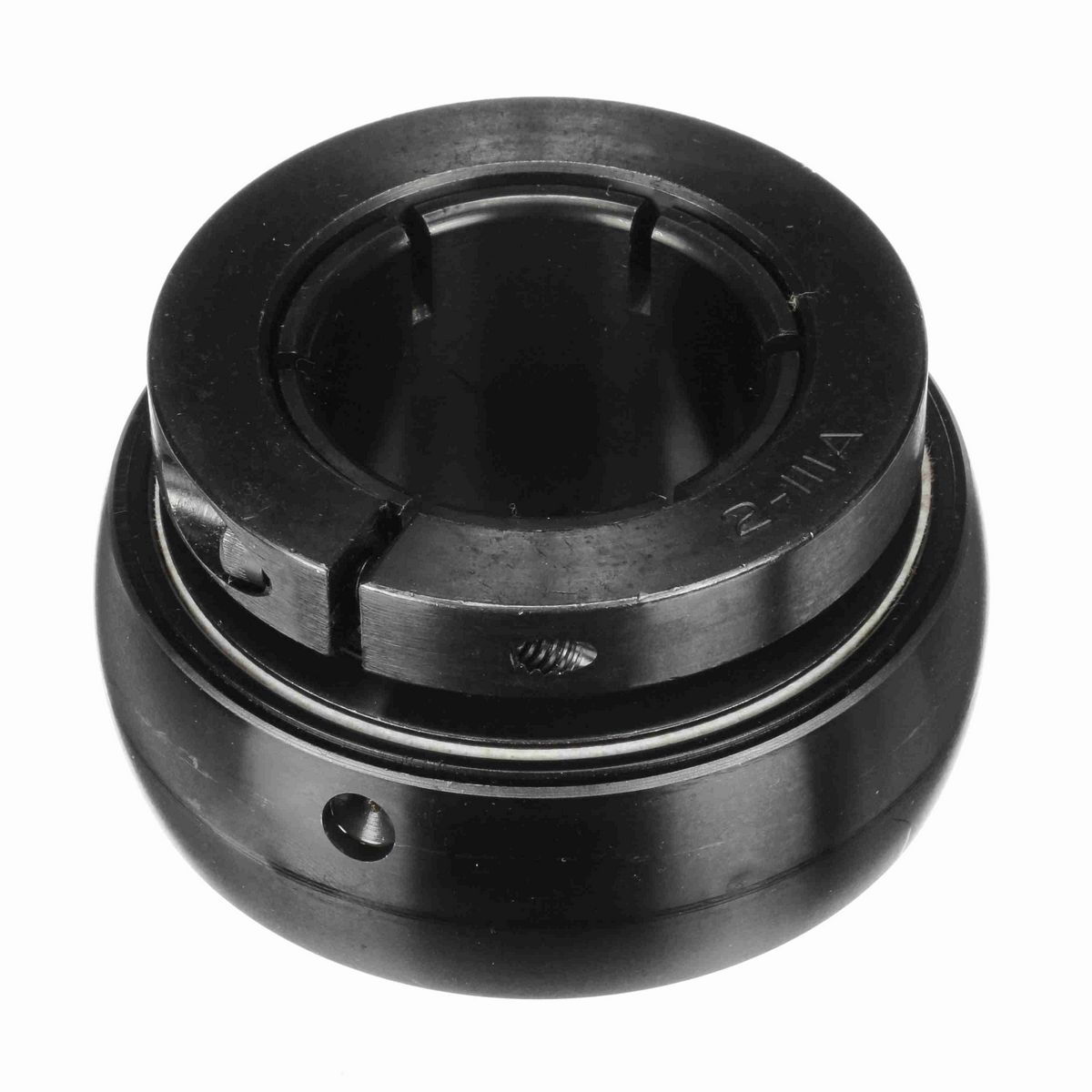 Sealmaster Mounted Insert Only Ball Bearing - 52100 Bearing Steel, Black Oxided - Concentric Lock - 1-2T