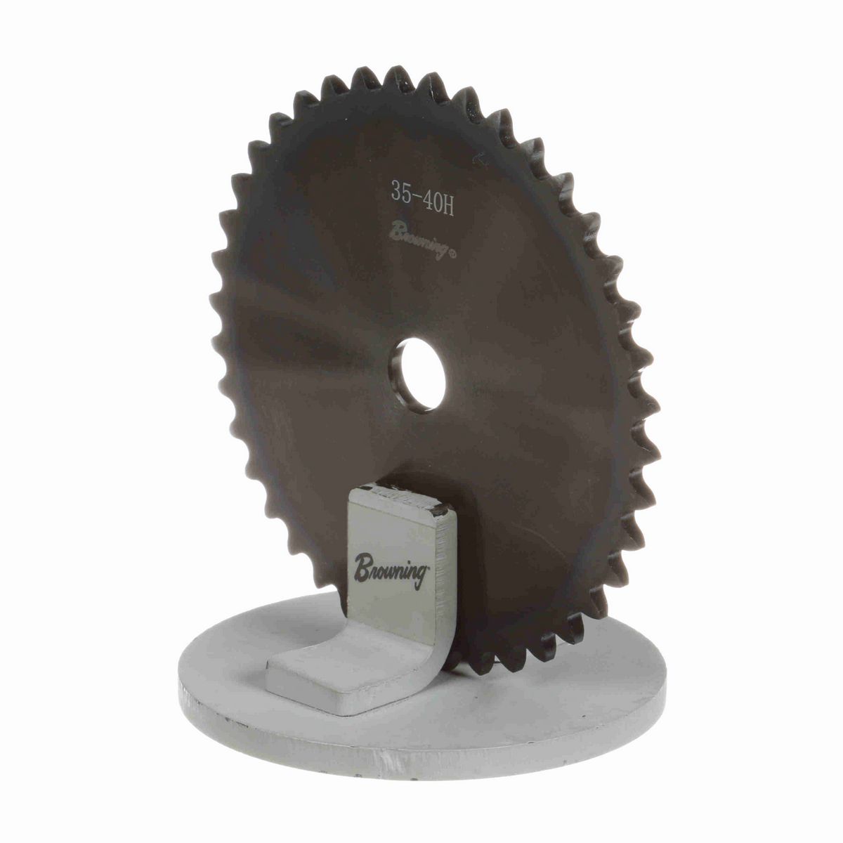 Browning Steel Minimum Plain Bore Roller Chain Sprocket - 35A40