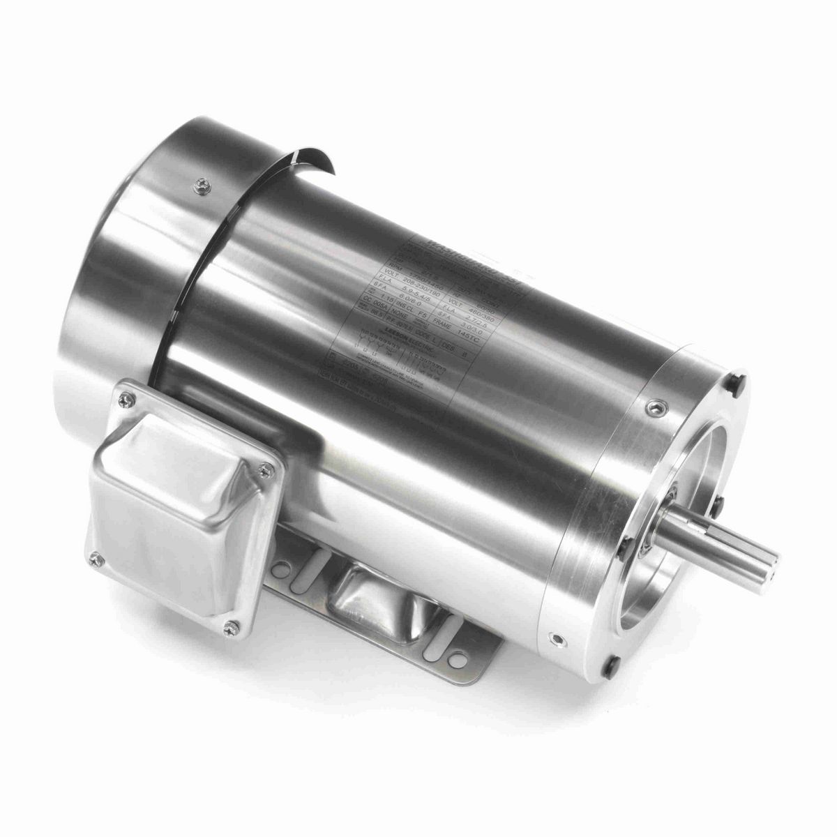 LEESON SST Duck™ General Purpose Motor, 2 & 1.50 HP, 3 Ph, 60 & 50 Hz, 208-230/460 & 190/380 V, 1800 & 1500 RPM, 145TC Frame, TEFC - 191491.00