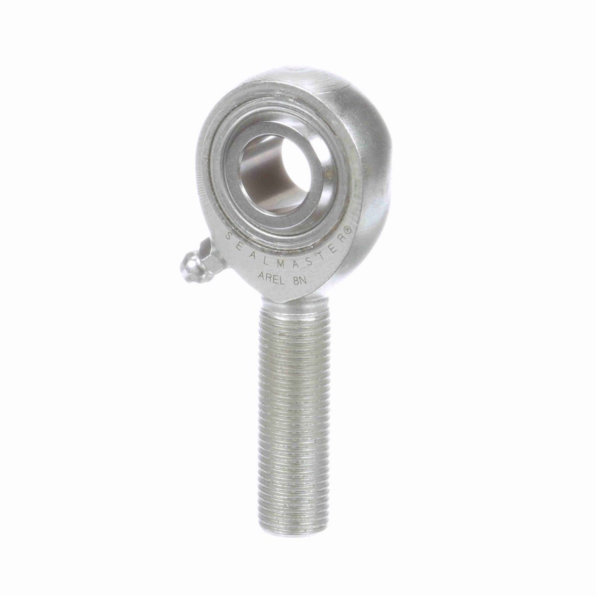 Sealmaster Male Rod End Bearing - Three-Piece Greasable Carbon Steel Race - AREL 8N