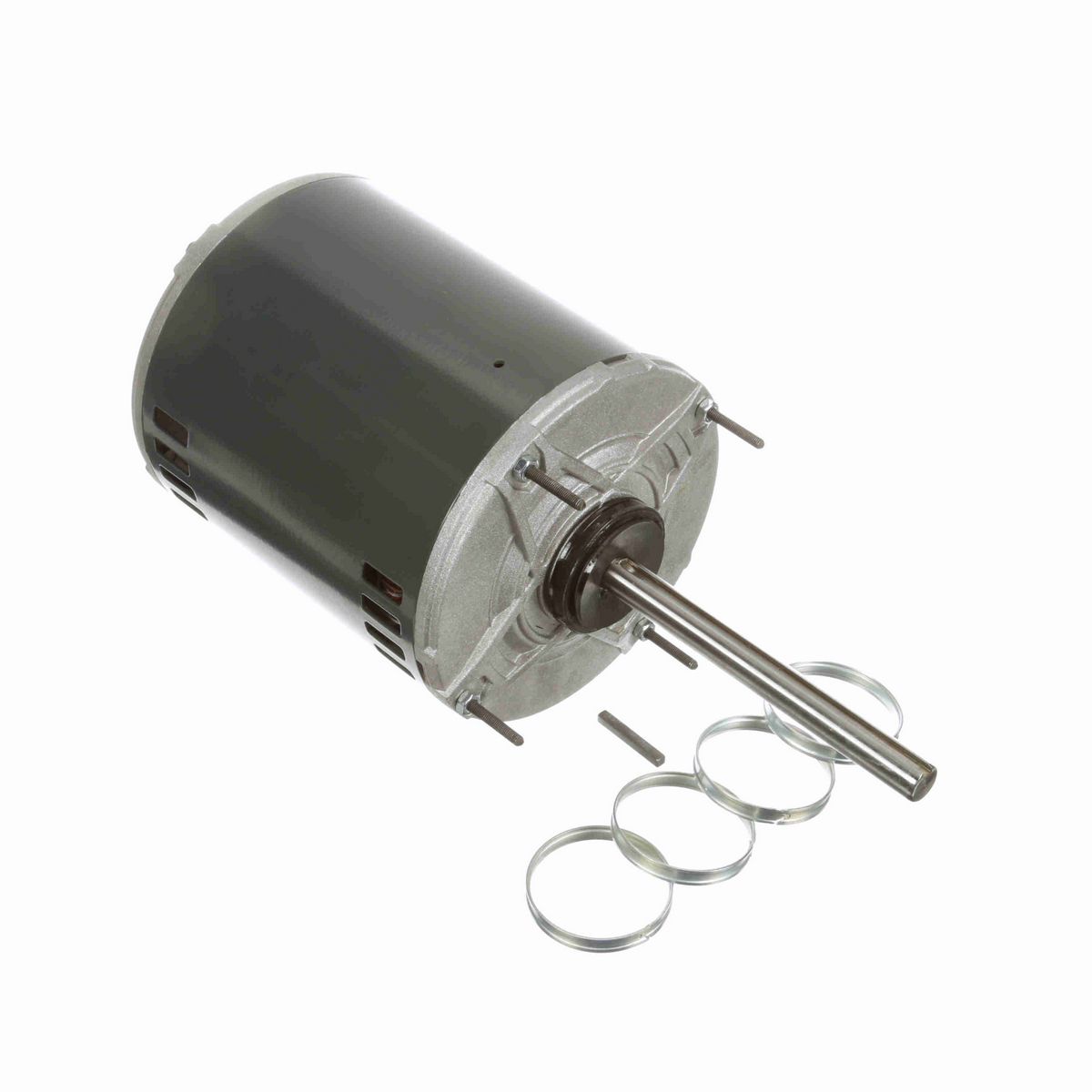 LEESON Condenser Fan Motor, 1 HP, 1 Ph, 60 Hz, 200-230 V, 1200 RPM, 56Z Frame, DP - P185