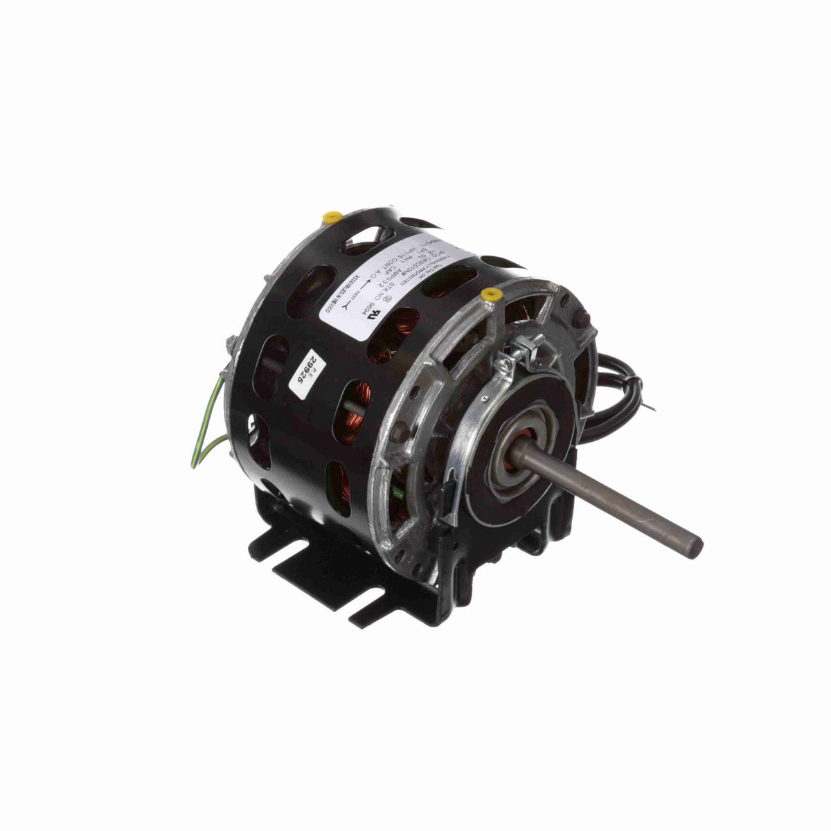Century Ventilation Motor, 1/15 HP, 1 Ph, 60 Hz, 115 V, 1000 RPM, 1 Speed, 42 Frame, OAO - 9694