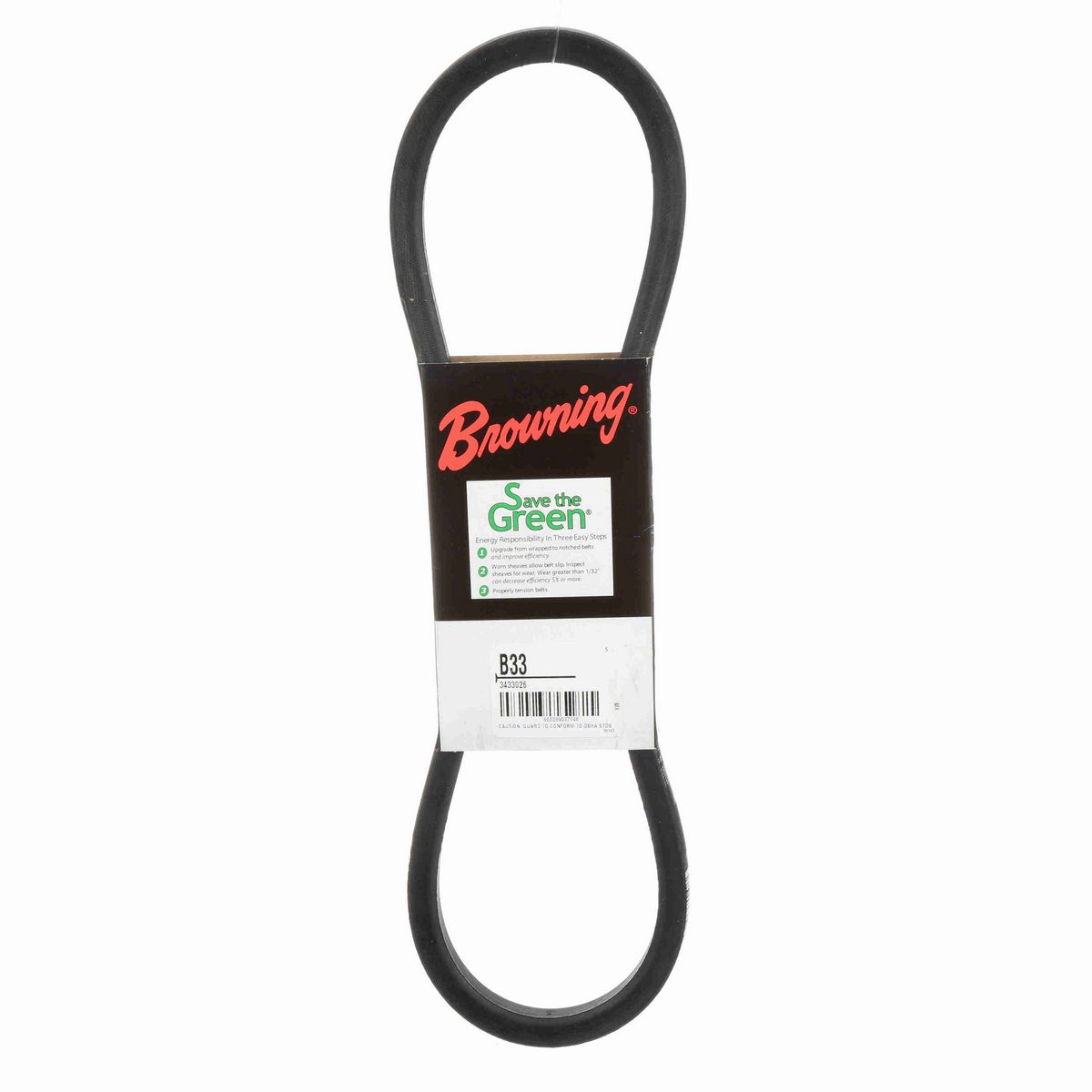 Browning Neoprene Wrapped Belt 95% Efficient - B33
