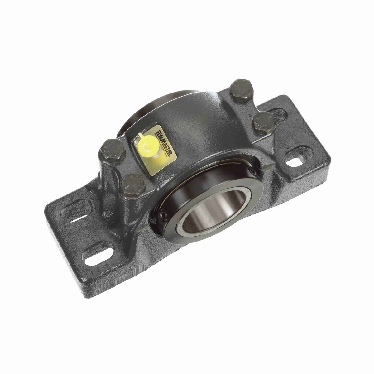 Sealmaster Mounted Cast Iron Four Bolt Pillow Block Tapered Roller - 52100 Bearing Steel - Double Collar Mount Lock - RPB 207-4