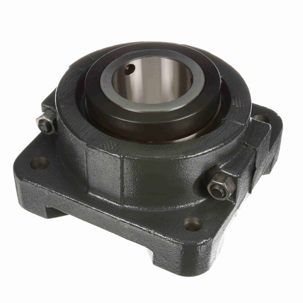 Sealmaster Mounted Cast Iron Four Bolt Flange Tapered Roller - 52100 Bearing Steel - Double Collar Mount Lock - RFB 303C
