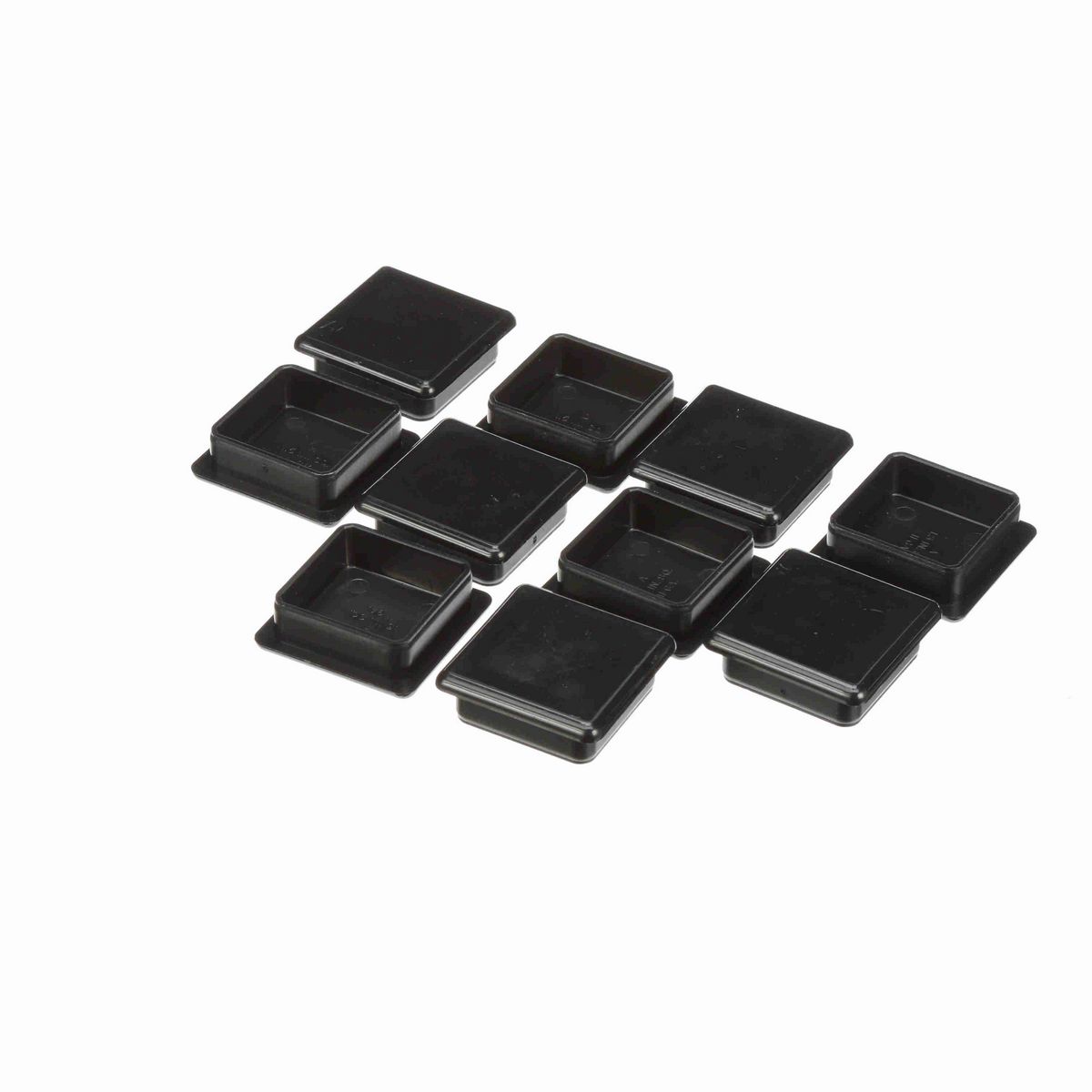 System Plast Tube Cap (Square); Series: VG-560, Thread: N/A for a 1-1/2 Sq. Tube w/ 0.065" Wall Thickness - VG-560-1.5-11