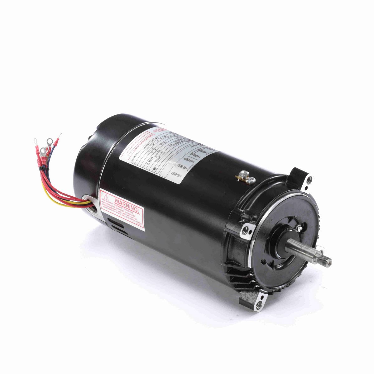 Century Pool Pump Motor, 1 1/2 HP, 3 Ph, 60 Hz, 208-230/460 V, 3600 RPM, 56J Frame, ODP - T3152
