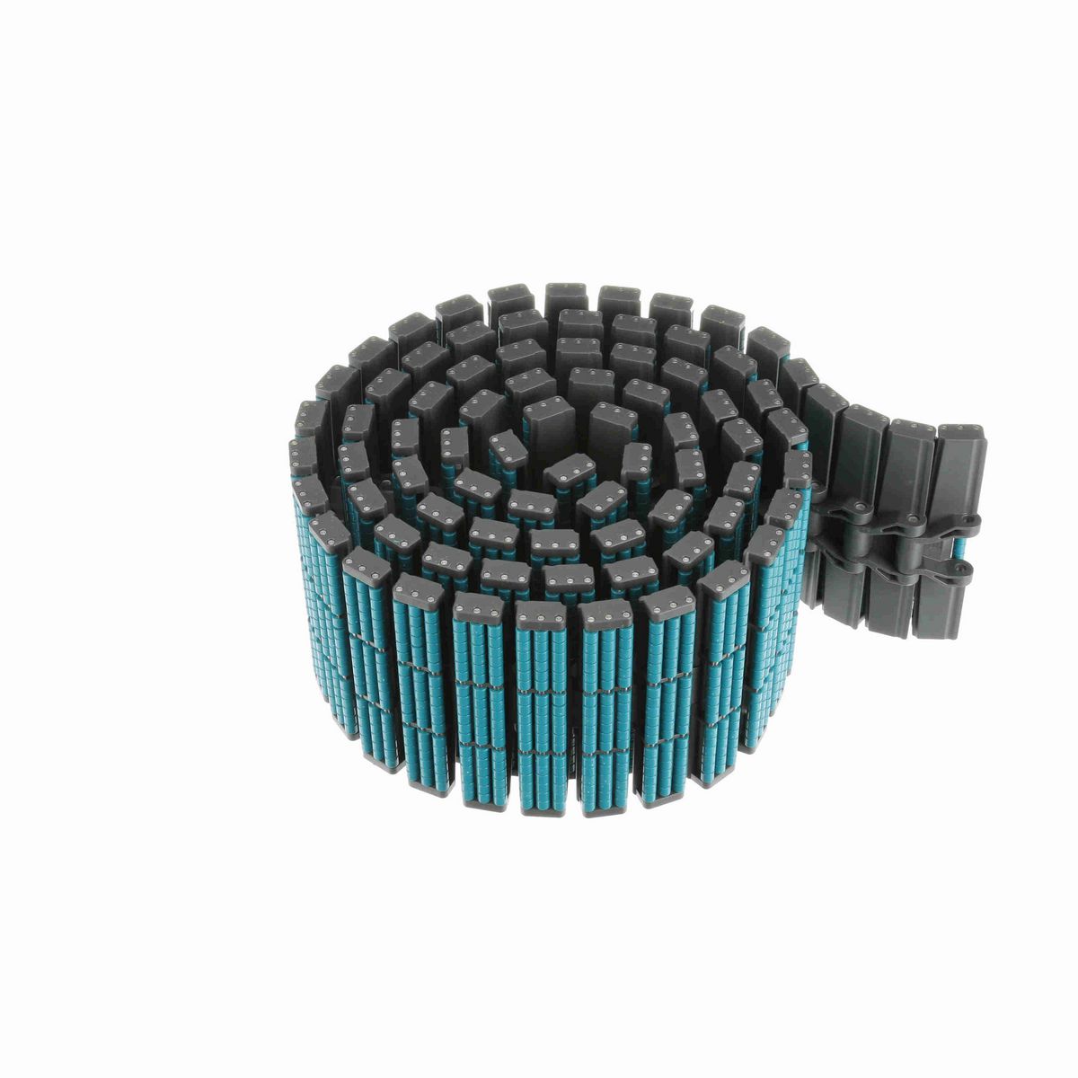 System Plast 882TAB LBP Side-flexing Low Backline Pressure, Material: Gray Low Friction, Width: 7.5in, Pitch: 1.5in - LFG882LBP-M-K750