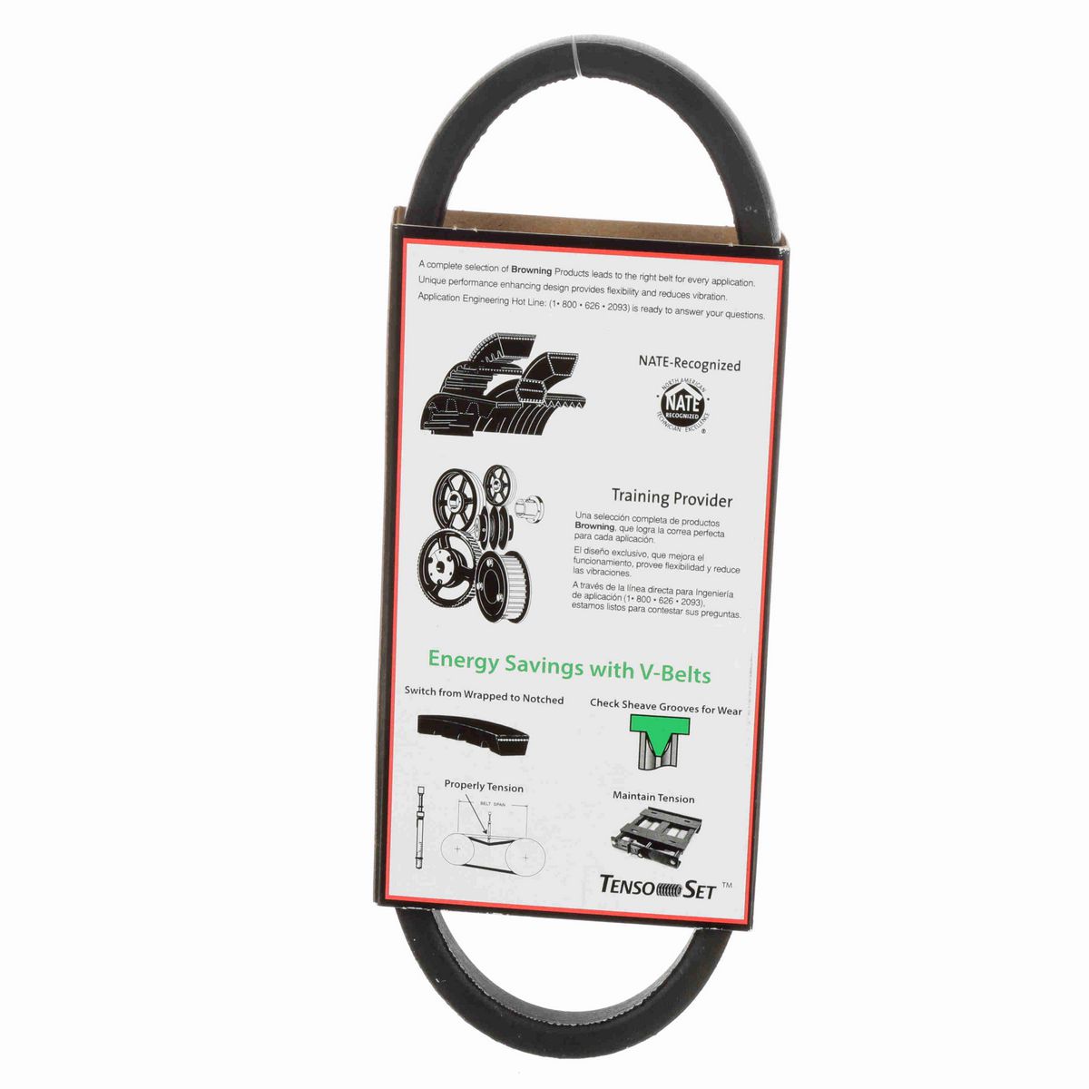 Browning Rubber FHP Belt - 4L210