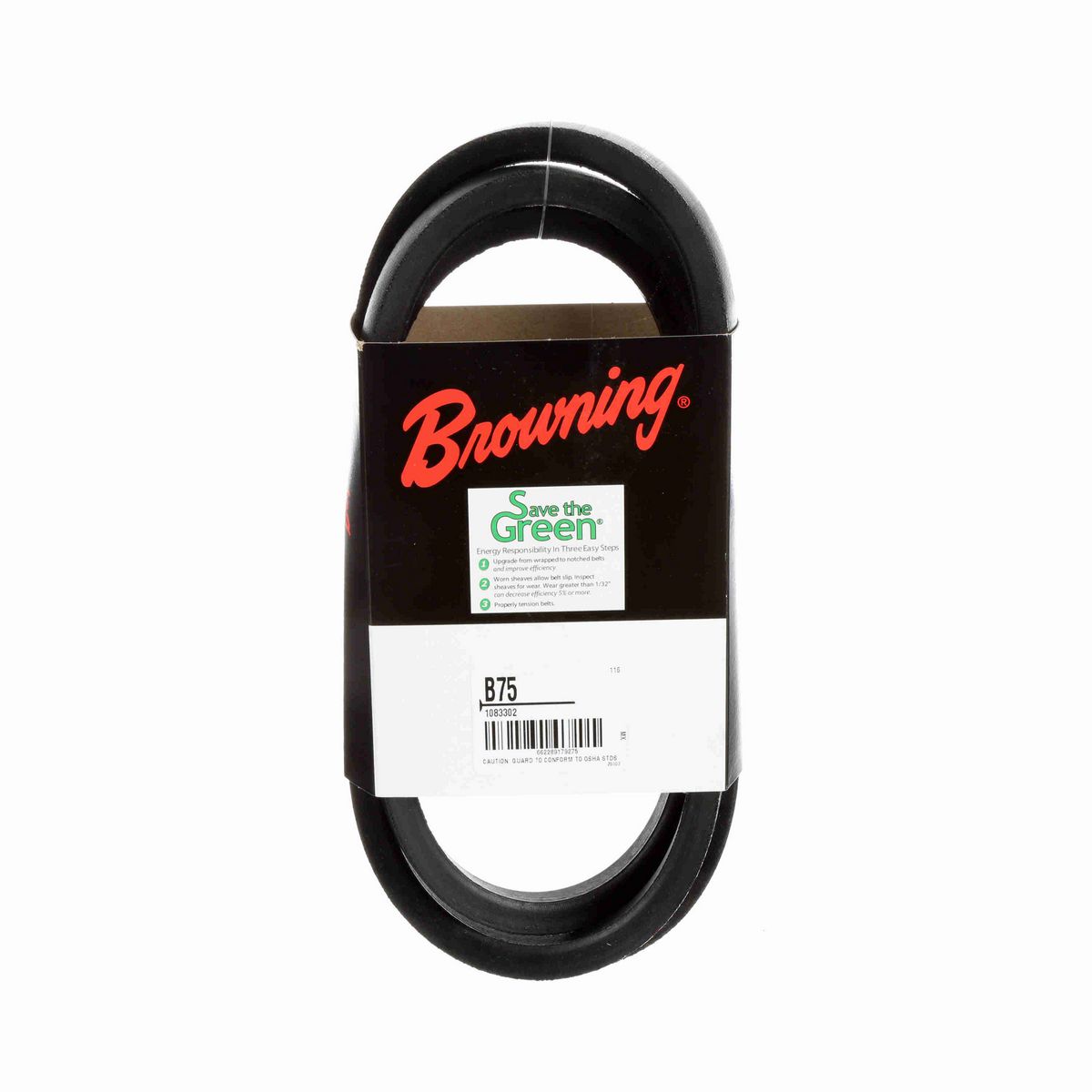 Browning Neoprene Wrapped Belt 95% Efficient - B75