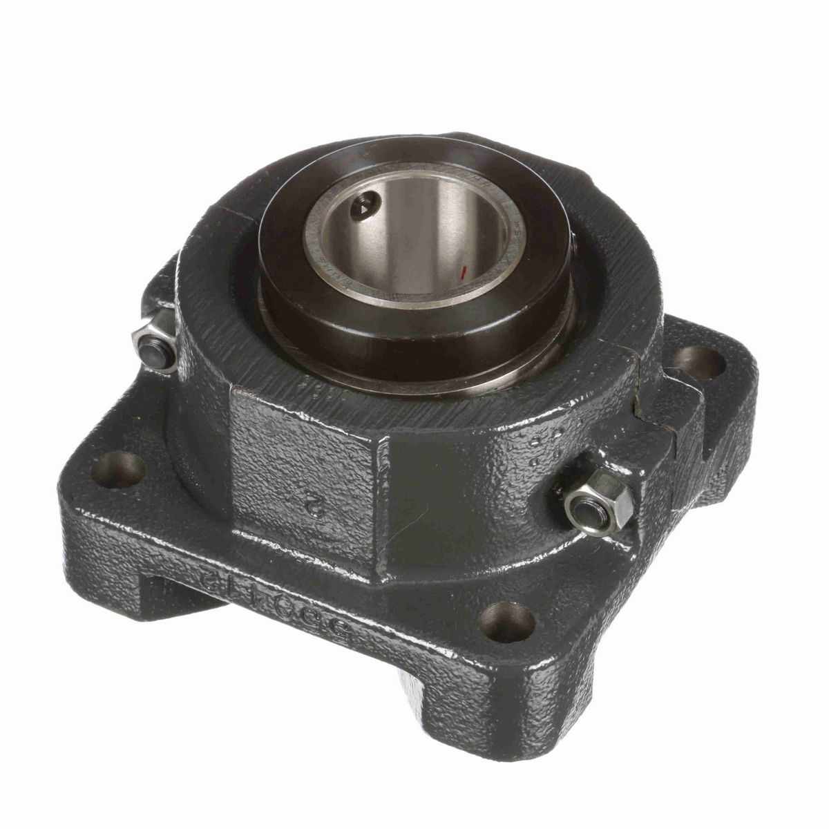 Sealmaster Mounted Cast Iron Four Bolt Flange Tapered Roller - 52100 Bearing Steel - Double Collar Mount Lock - RFB 111