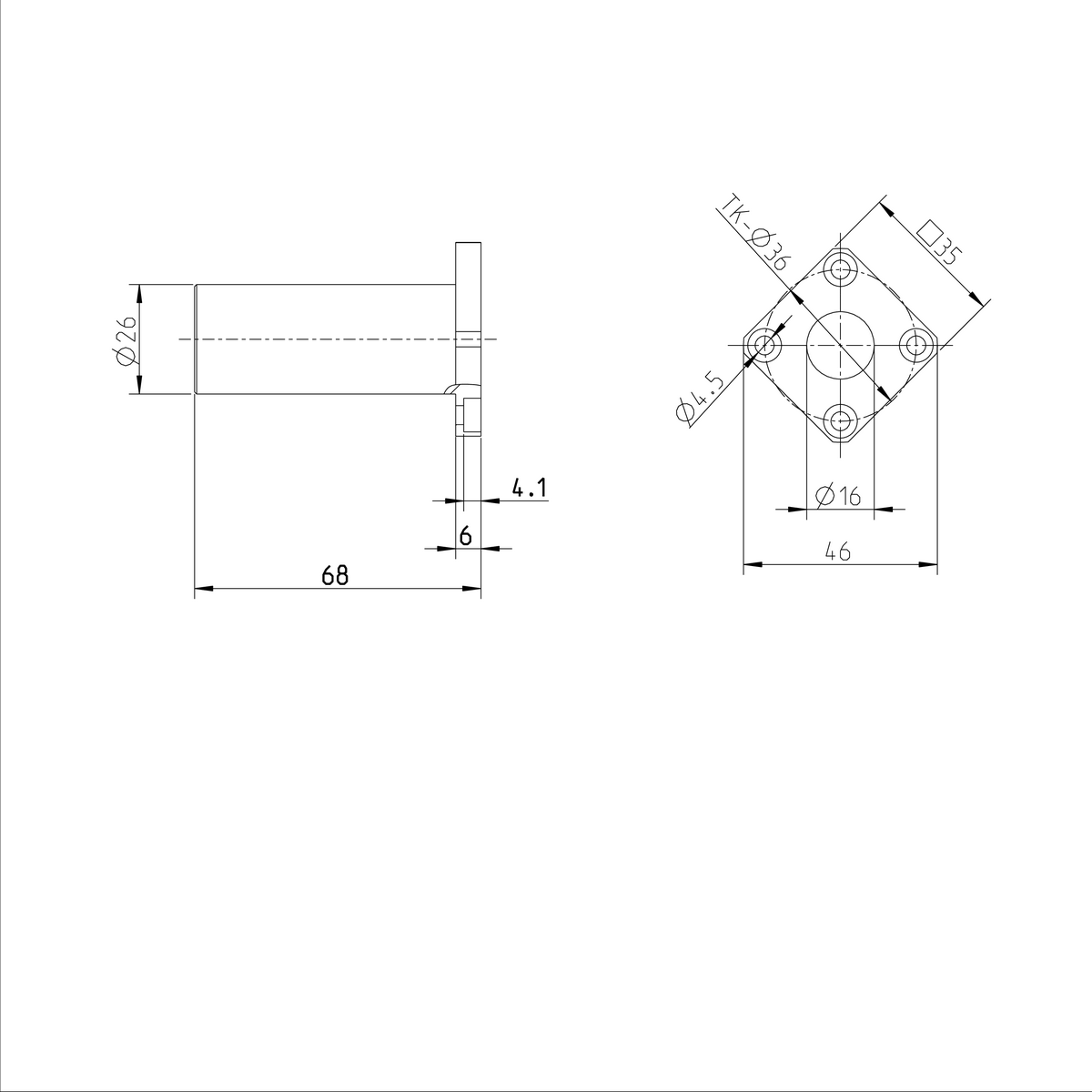 Фланцевая линейная втулка Bosch Rexroth KBMFT-16-DD [R074151600]