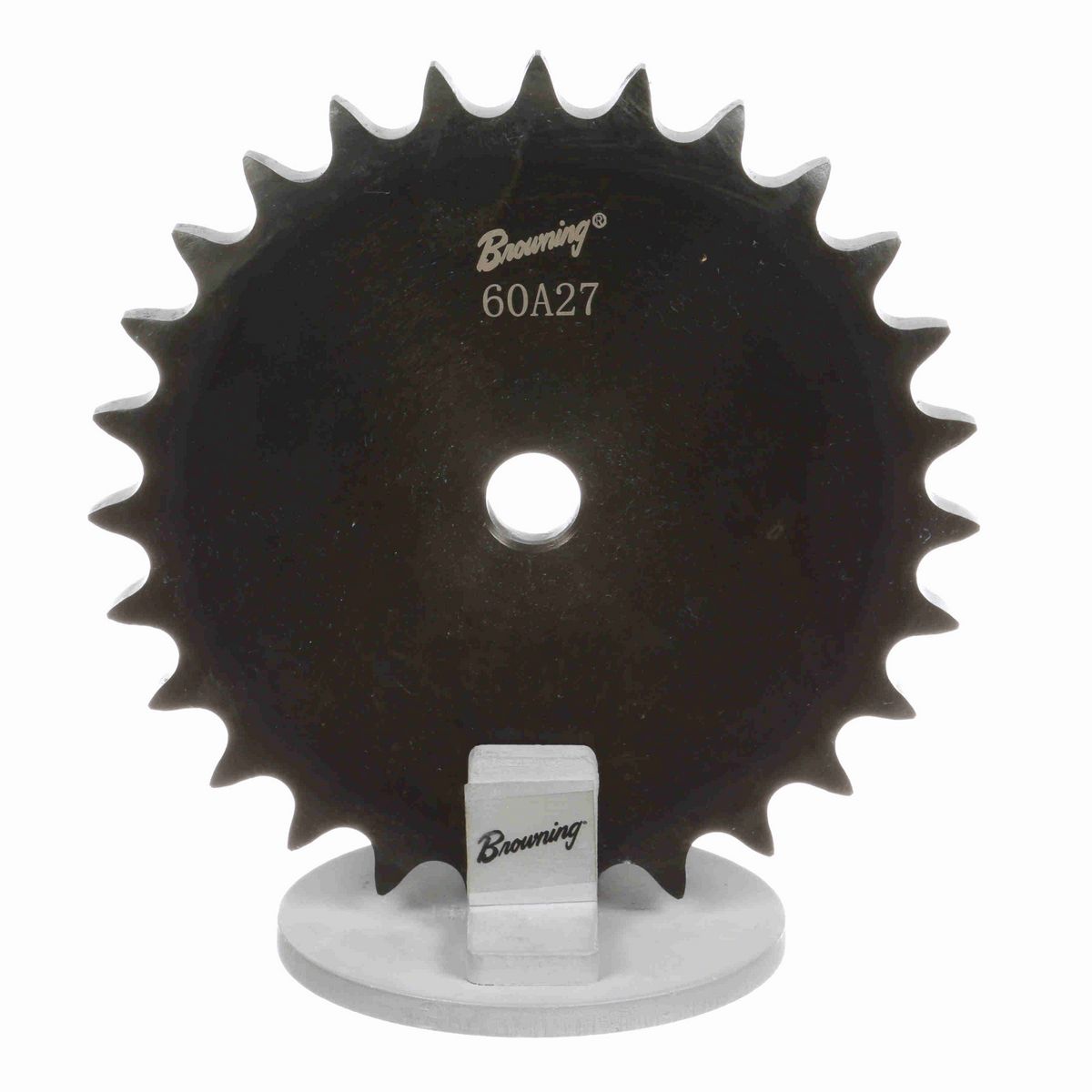 Browning Steel Minimum Plain Bore Roller Chain Sprocket - 60A27