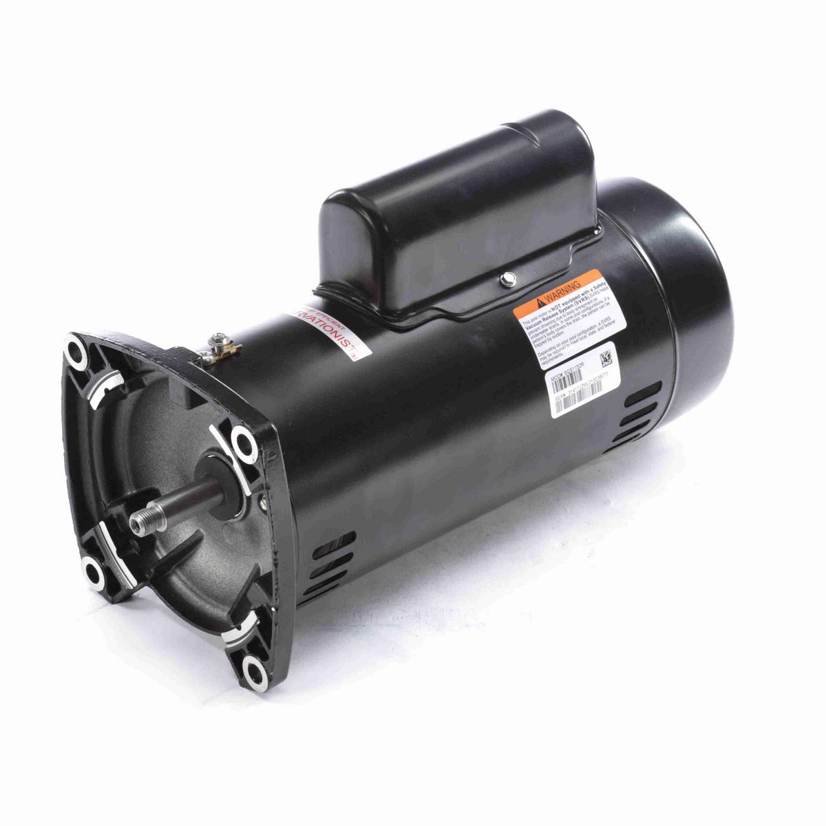Century Pool Pump Motor, 1.5/.19 HP, 1 Ph, 60 Hz, 230 V, 3600 RPM, 48Y Frame, ODP - SQS1152R