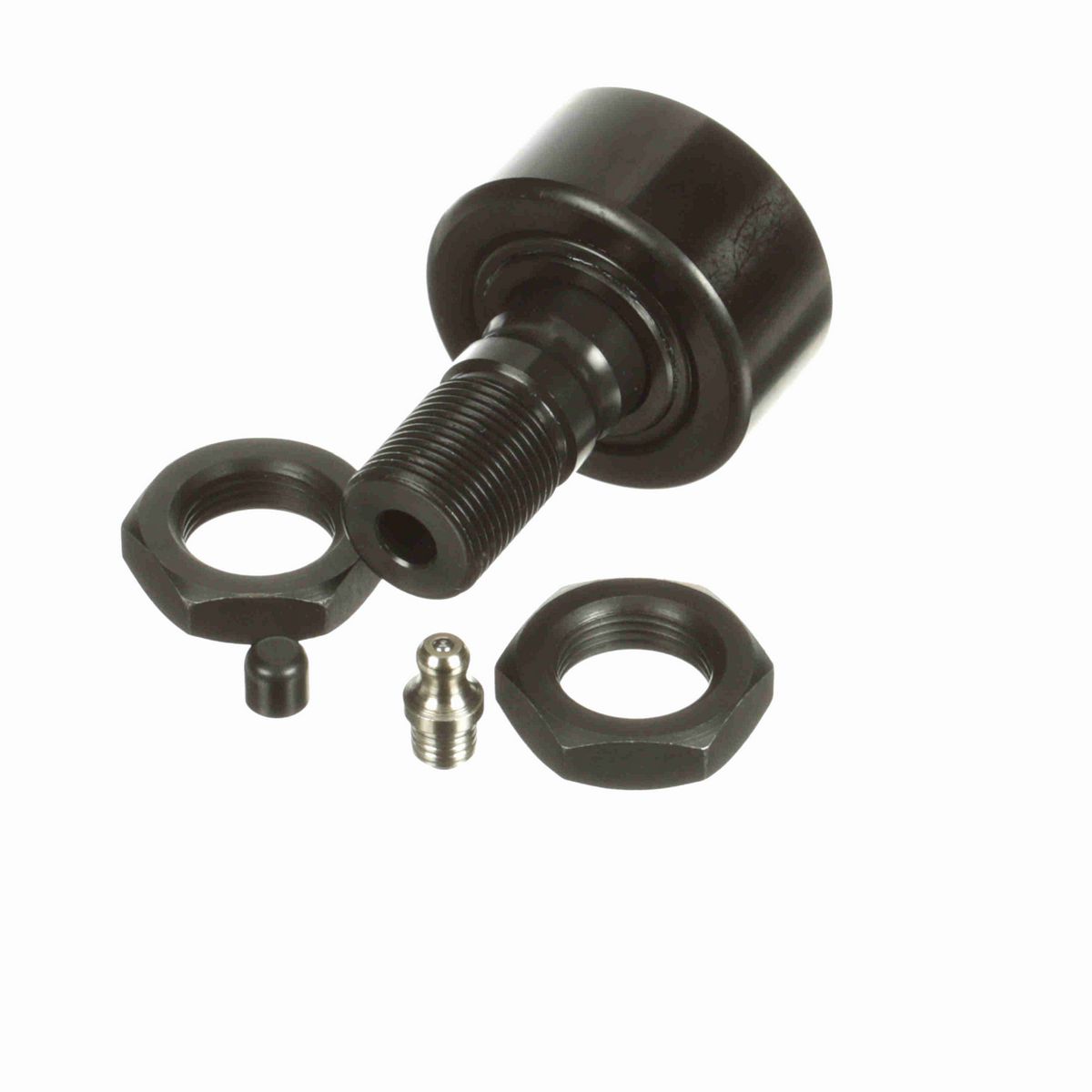 Опорный ролик с цапфой McGill CAMROL MCFD 47 B, бочкообразный, повышенной грузоподъемности, со щитком, с шестигранным отверстием, метрический