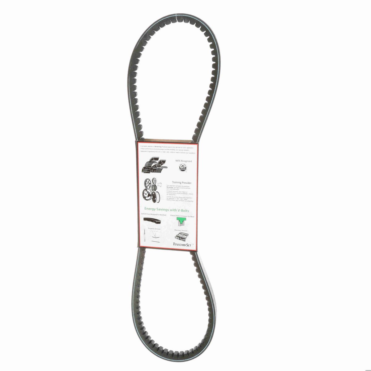 Browning EPDM Notched Belt 98% Efficient - BX41