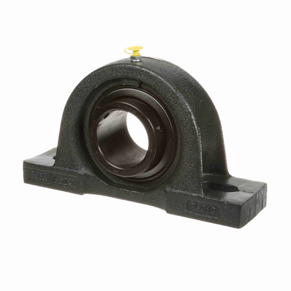 Sealmaster Mounted Cast Iron Two Bolt Pillow Block Ball Bearing - 52100 Bearing Steel, Black Oxided - Setscrew Lock - MP-315