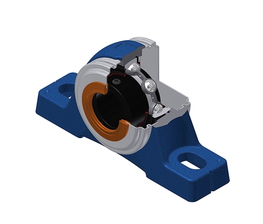 Фланцевый подшипниковый узел SNR USPE207T20CC