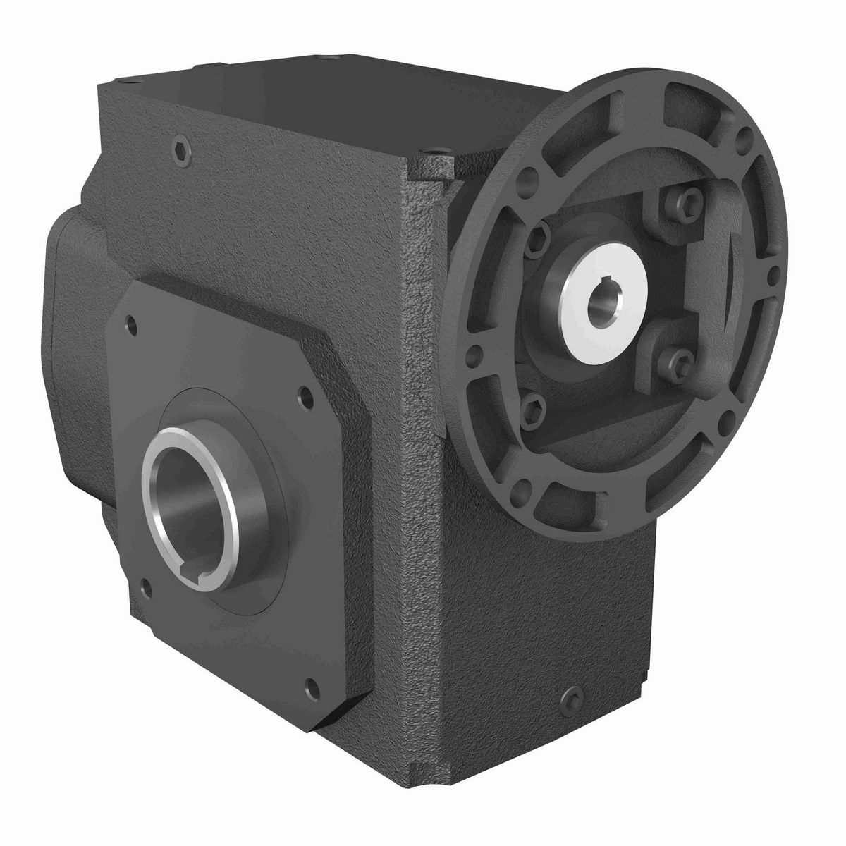 Hub City HERA Gear Reducer HERA Cast Iron Helical-Hypoid Reducer - HERA55ES 7.94 56C 1.625