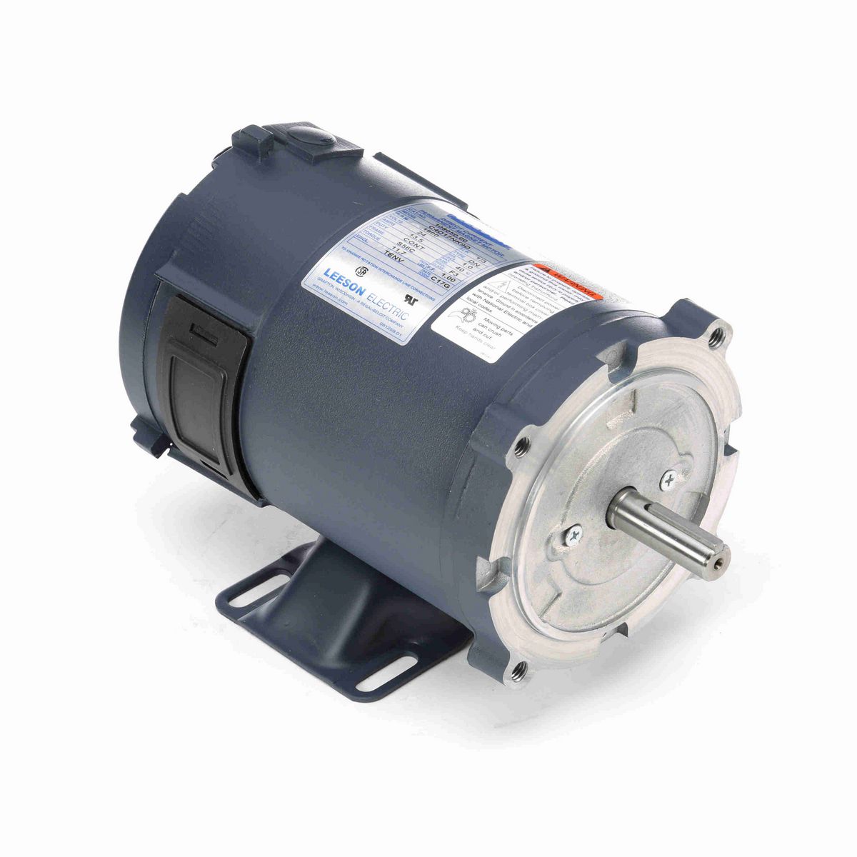 LEESON Low Voltage Motor, 0.33 HP, 24 V, 1800 RPM, S56C Frame, TENV - 108050.00