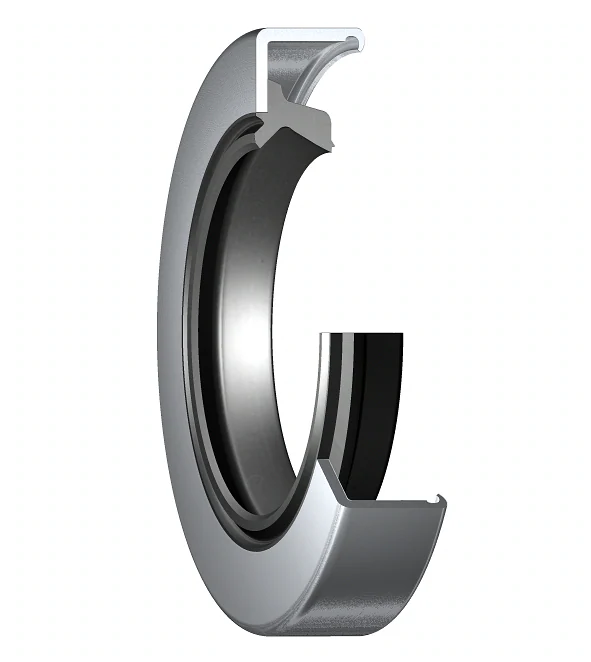 Манжетное уплотнение с металлическим корпусом и двухкромочным уплотнением, для пластичной смазки SKF 32325