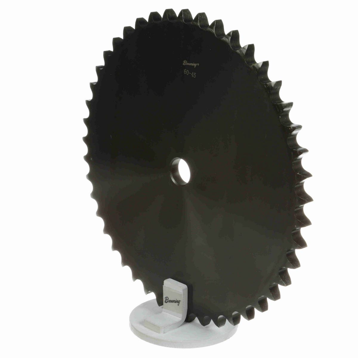 Browning Steel Minimum Plain Bore Roller Chain Sprocket - 60A45