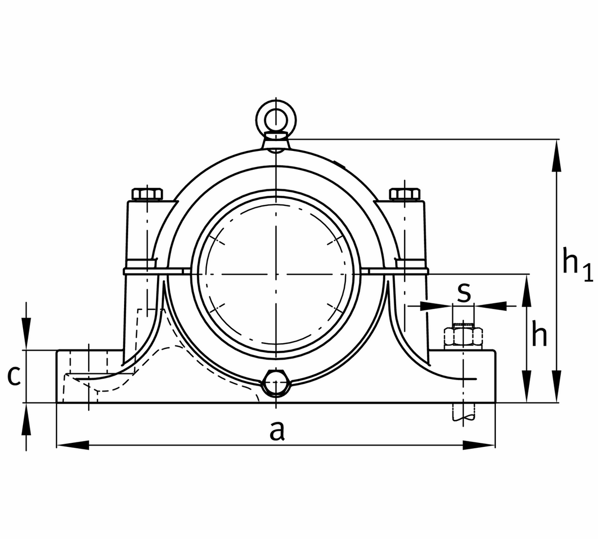 Стационарный корпус FAG S3028-H-N-FZ-AB-L