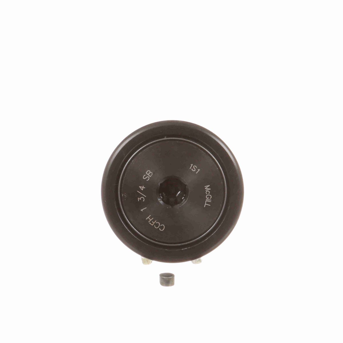 Опорный ролик с цапфой McGill Heavy Stud CAMROL CCFH 1 3/4 SB, бочкообразный, с уплотнением, с шестигранным отверстием, дюймовый