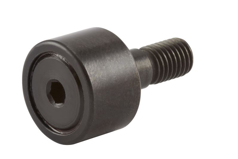 Игольчатый опорный ролик с цапфой RBC CS20NLW, бочкообразный, с уплотнением, с шестигранным отверстием