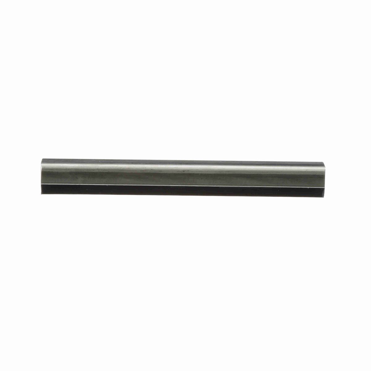 System Plast Modified Flat Guide Rail: 0.67"W X 0.67"H X 120"L Black Nolu-SD - VG-SSM-SD-10