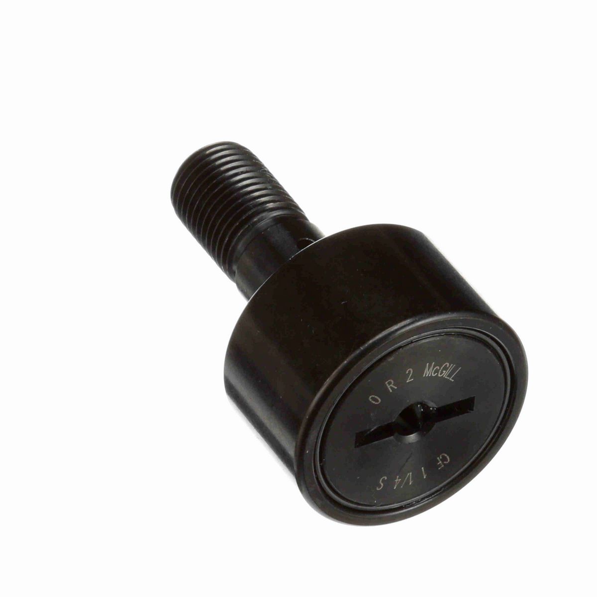 Опорный ролик с цапфой McGill CAMROL CF 1 1/4 S, цилиндрический, с уплотнением, со шлицем под отвёртку, дюймовый