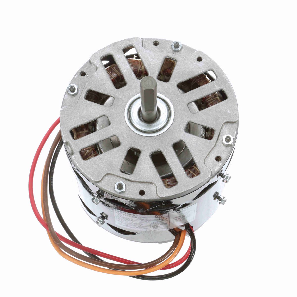 Century OEM Replacement Motor, 1/3 HP, 1 Ph, 60/50 Hz, 208-230 V, 825 RPM, 2 Speed, 48 Frame, OPEN - ORM1038