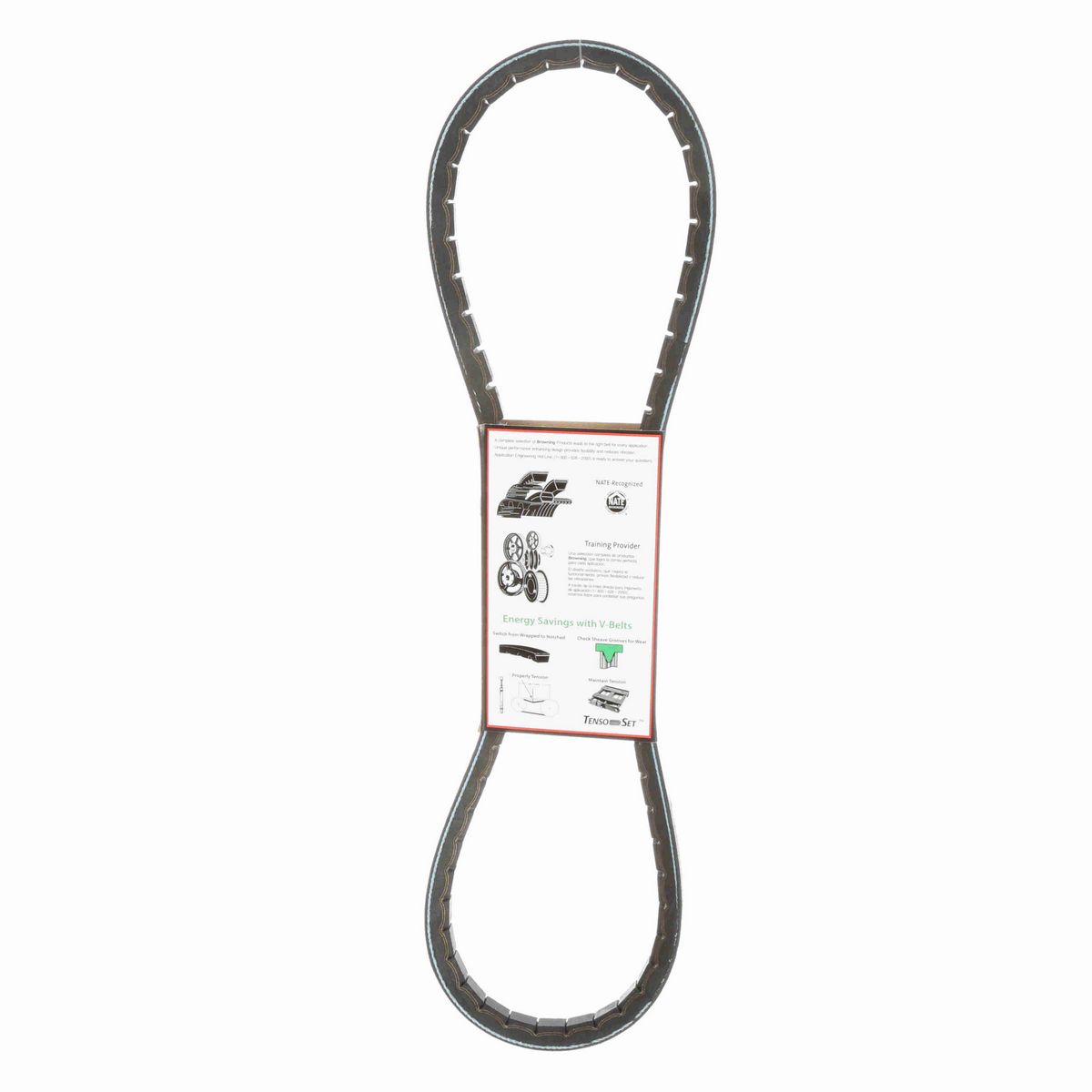 Browning EPDM Notched Belt 98% Efficient - 5VX450