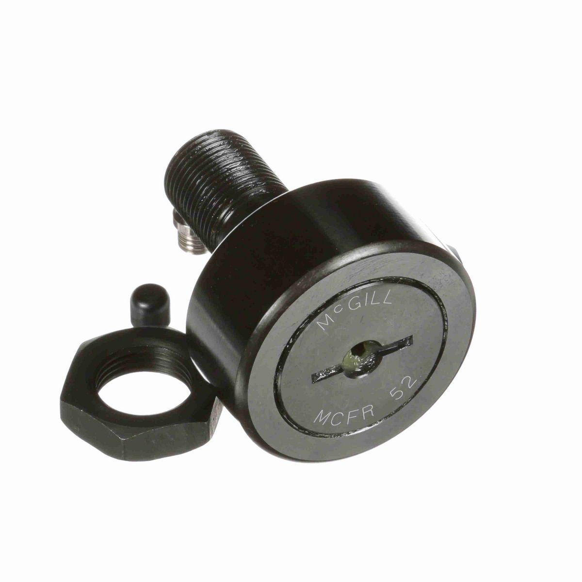 Опорный ролик с цапфой McGill CAMROL MCFR 52 X, цилиндрический, со шлицем под отвёртку, метрический