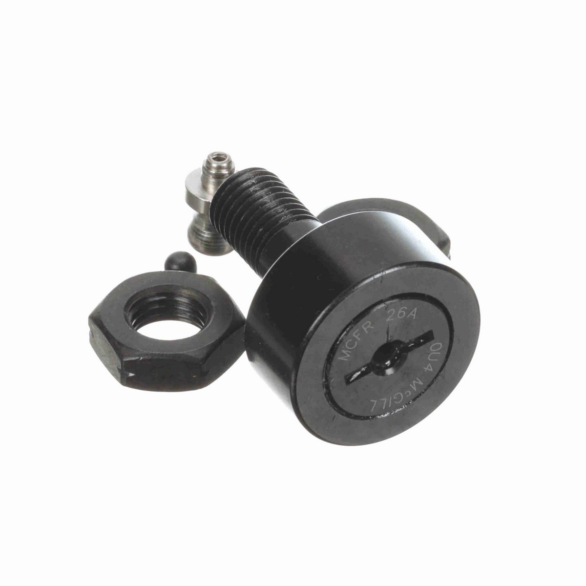 Опорный ролик с цапфой McGill CAMROL MCFR 26A, бочкообразный, со шлицем под отвёртку, метрический