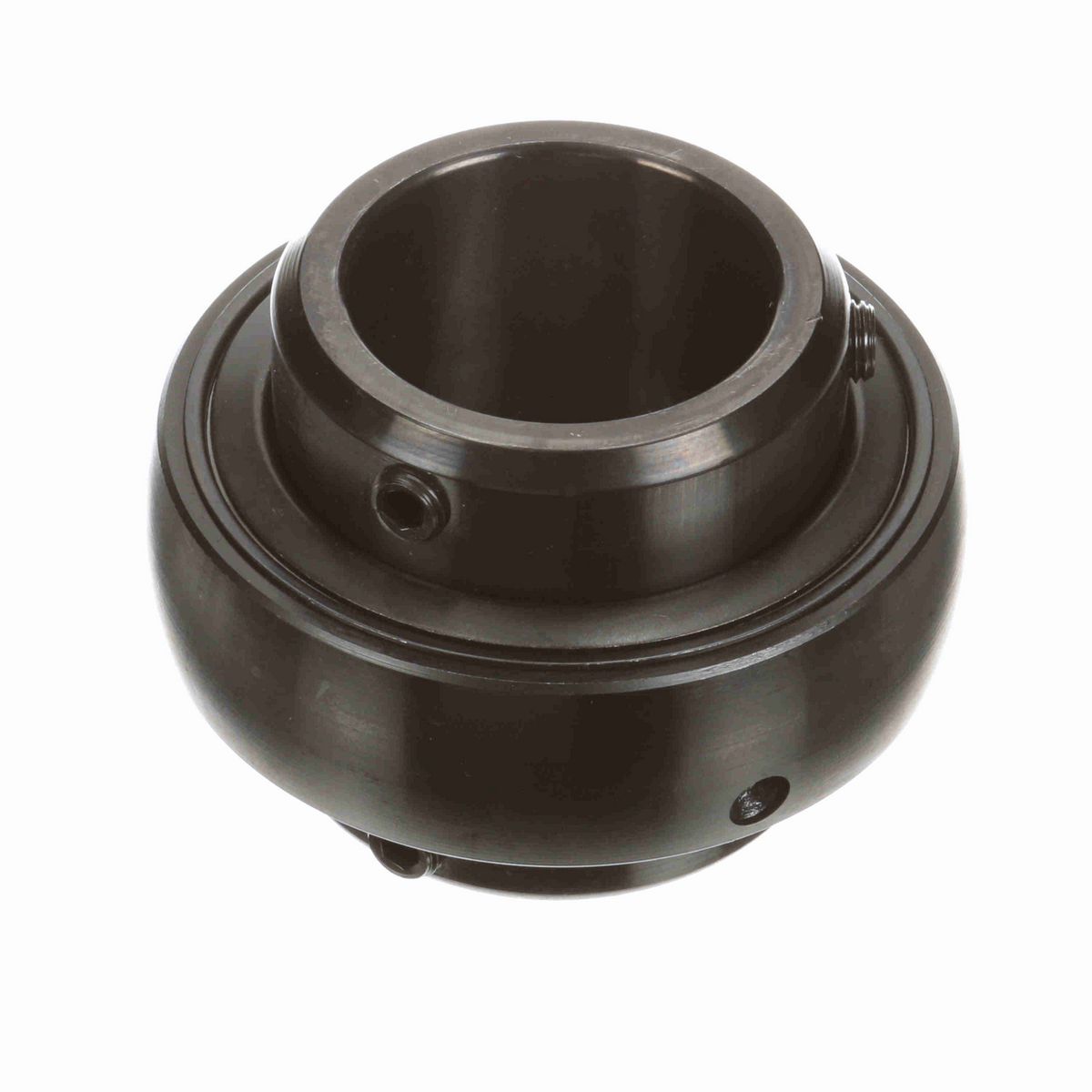 Sealmaster Mounted Insert Only Ball Bearing - 52100 Bearing Steel, Black Oxided - Double Setscrew Lock - 3-23D