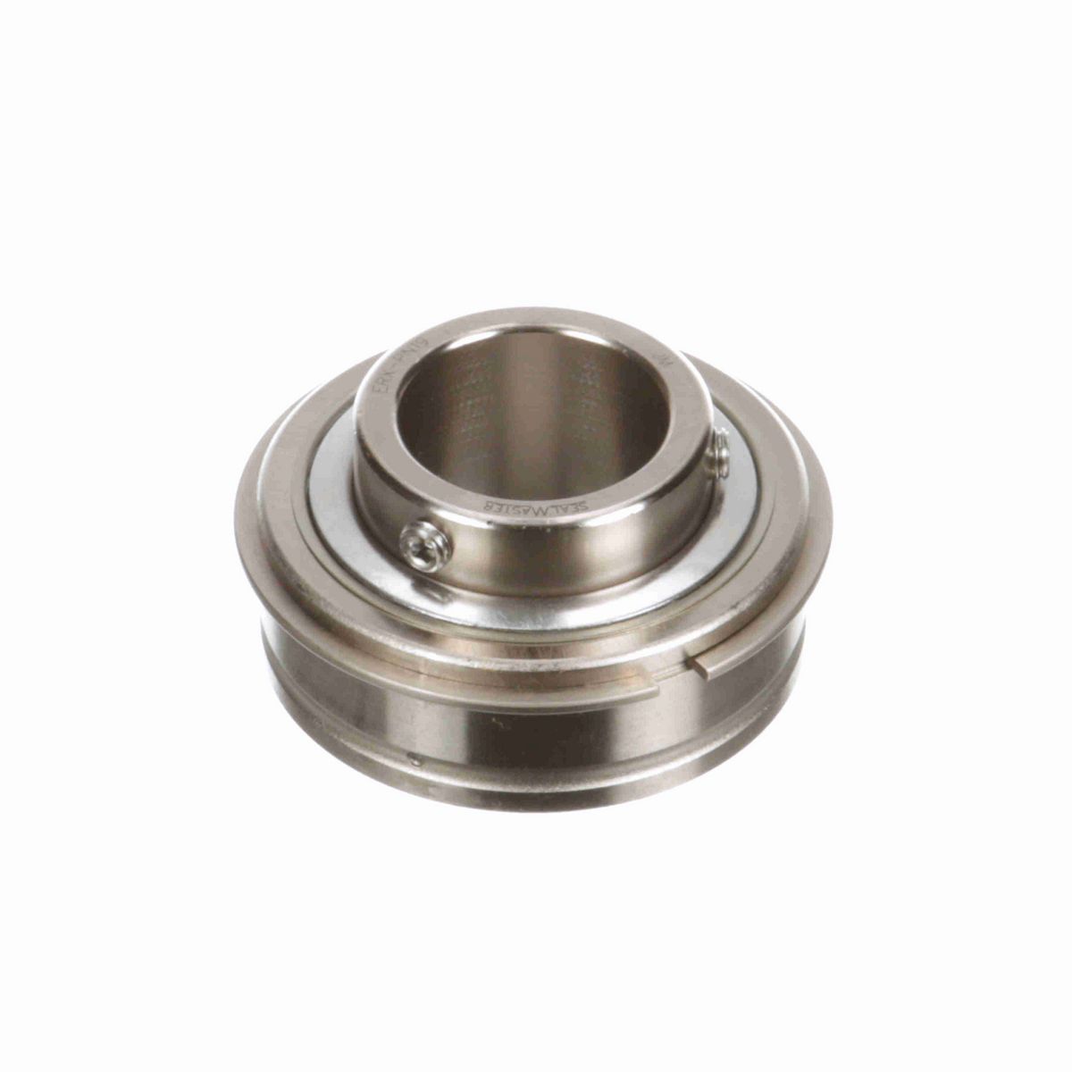 Sealmaster Mounted Insert Only Ball Bearing - 52100 Bearing Steel, Phosphorus Nickel Coated - Setscrew Lock - Corrosion Resistant - ERX-PN19