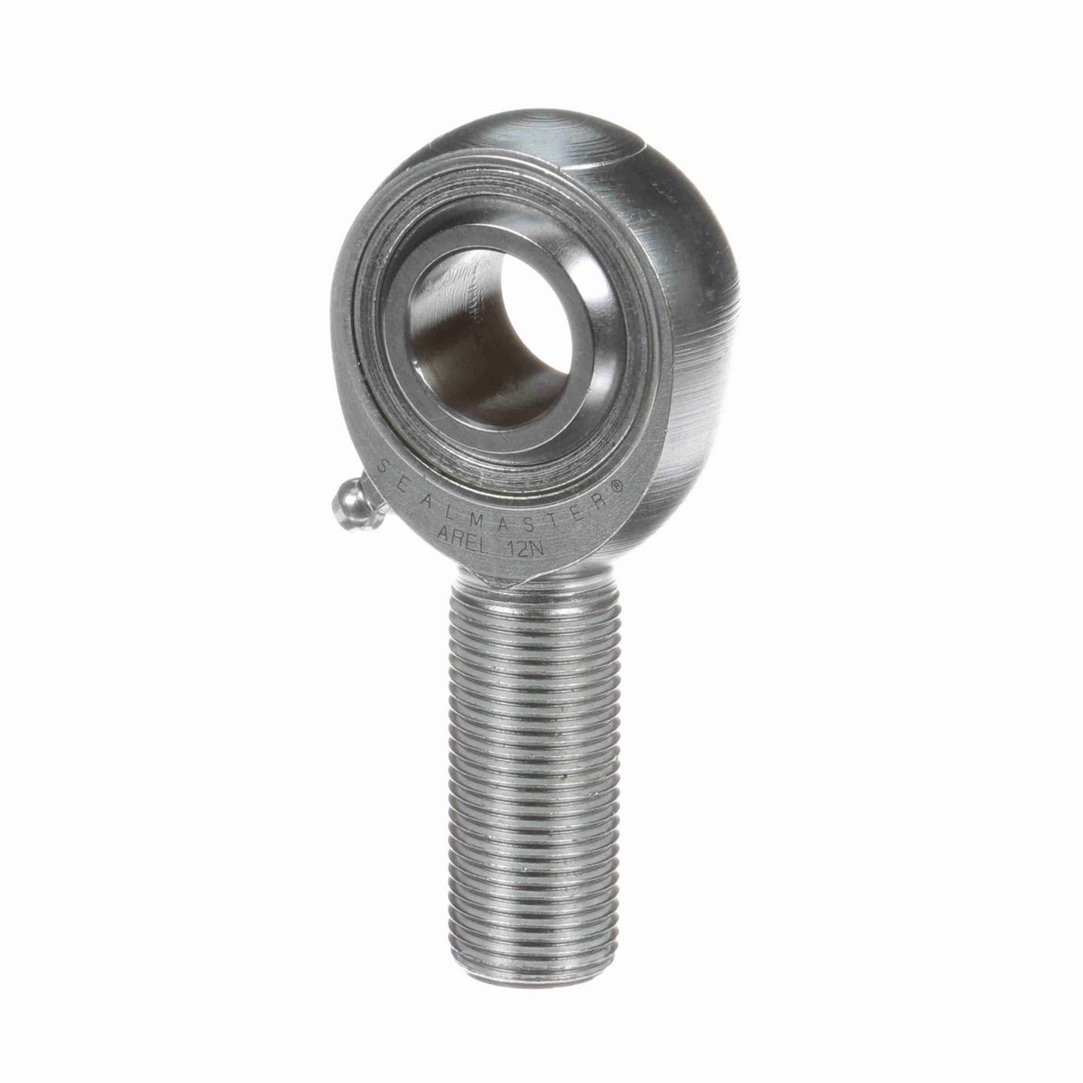 Sealmaster Male Rod End Bearing - Three-Piece Greasable Carbon Steel Race - AREL 12N