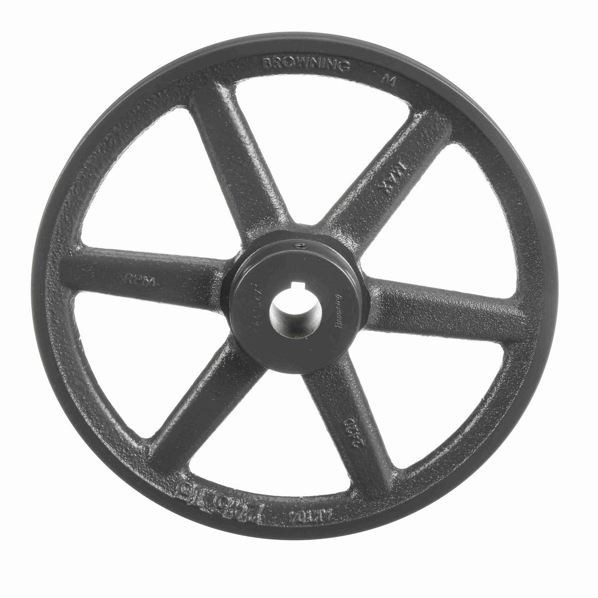 Browning 1 Groove Cast Iron FHP - Finished Bore Sheave - AK104X1