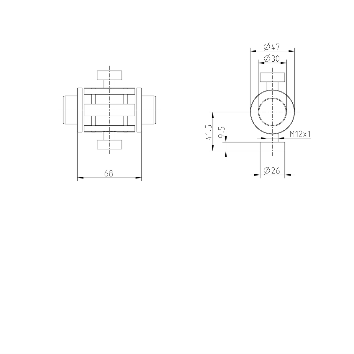 Линейная втулка устойчивая к крутящему моменту Bosch Rexroth KBDR2-30-WV-K [R069633089]