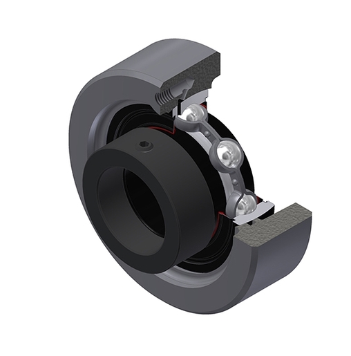 Фланцевый подшипниковый узел SNR ESC209-27T20