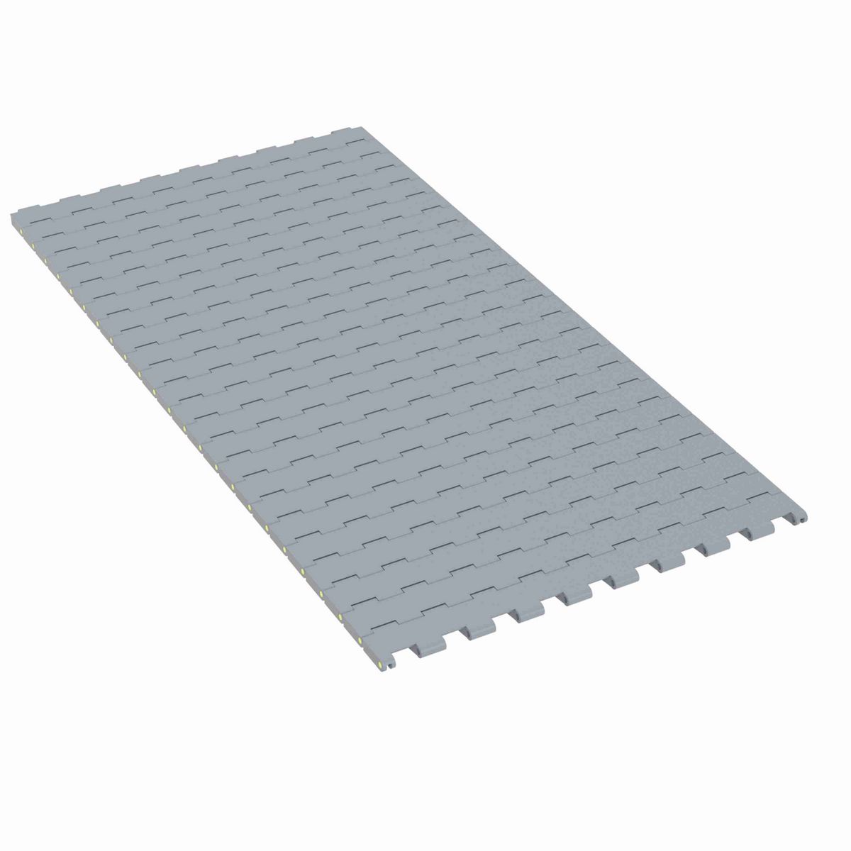 Rexnord 5705 Straight Running Solid Top, Material: Silver Platinum Series™ X, Width: 24in, Pitch: 1.5in - 10353788