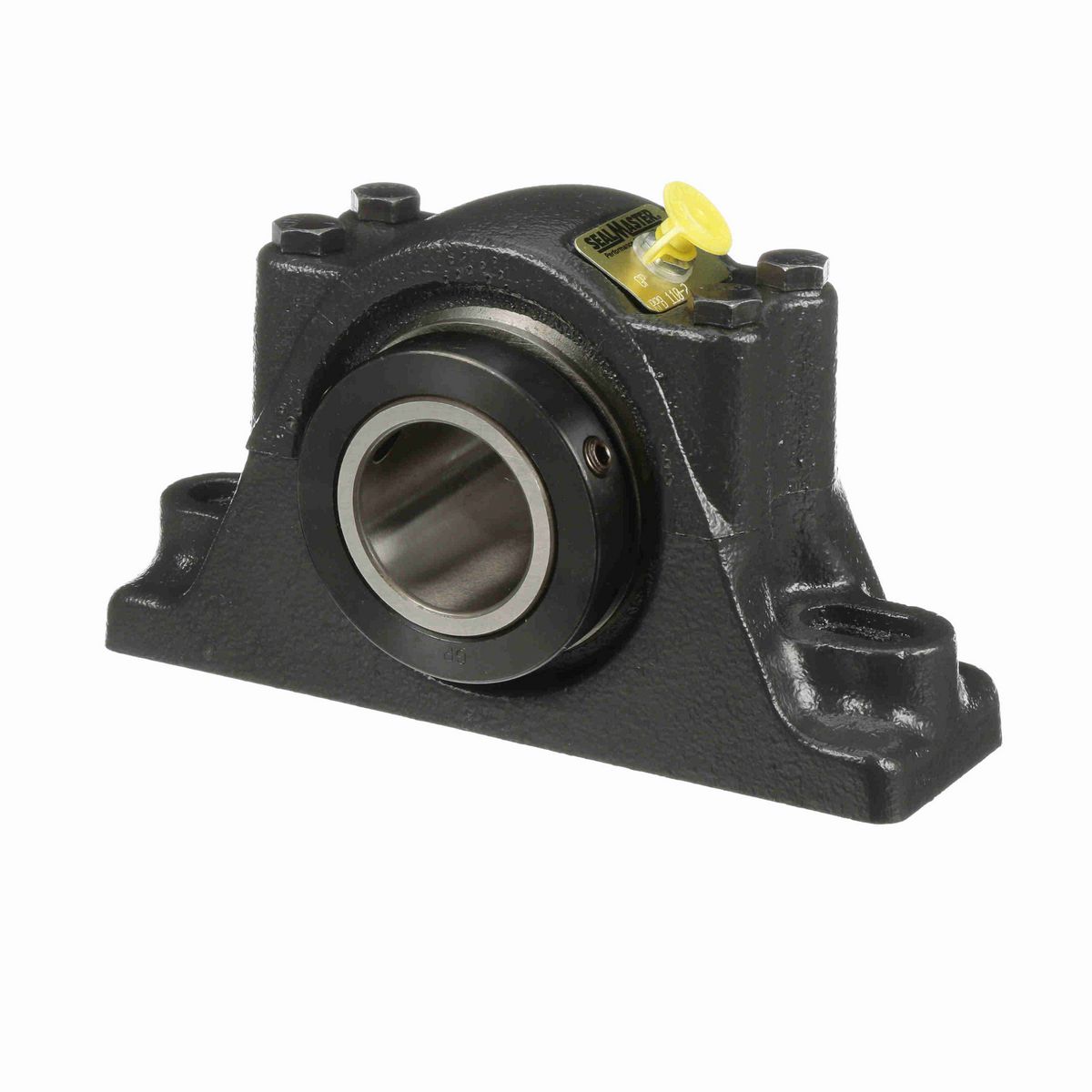 Sealmaster Mounted Cast Iron Two Bolt Pillow Block Tapered Roller - 52100 Bearing Steel - Double Collar Mount Lock - RPB 110-2