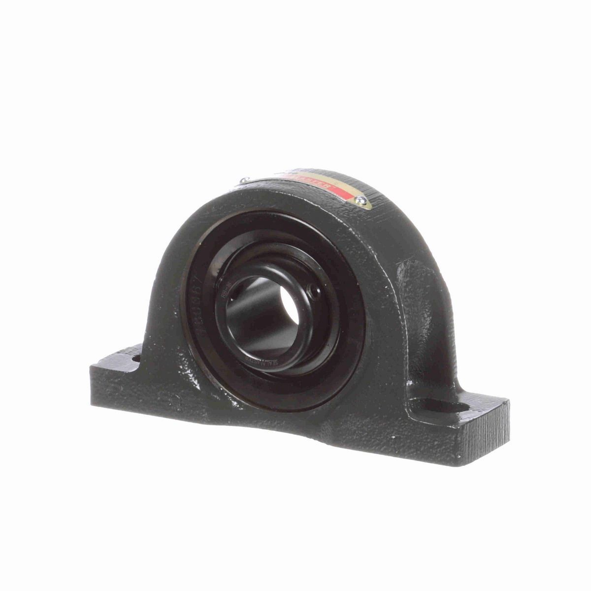 Sealmaster Mounted Rubber Two Bolt Pillow Block Ball Bearing - 52100 Bearing Steel, Phosphorus Nickel Coated - Setscrew Lock - CRP-16