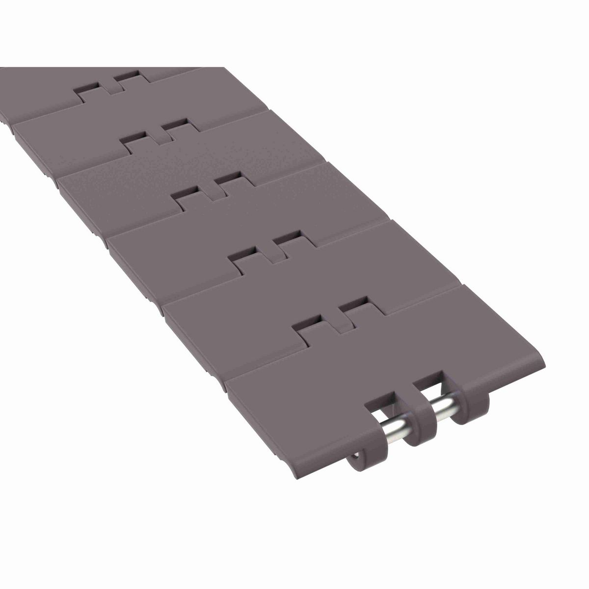 Rexnord 831 Straight Running Solid Top, Material: Brown High Performance, Width: 3.25in, Pitch: 1.5in - 81400021