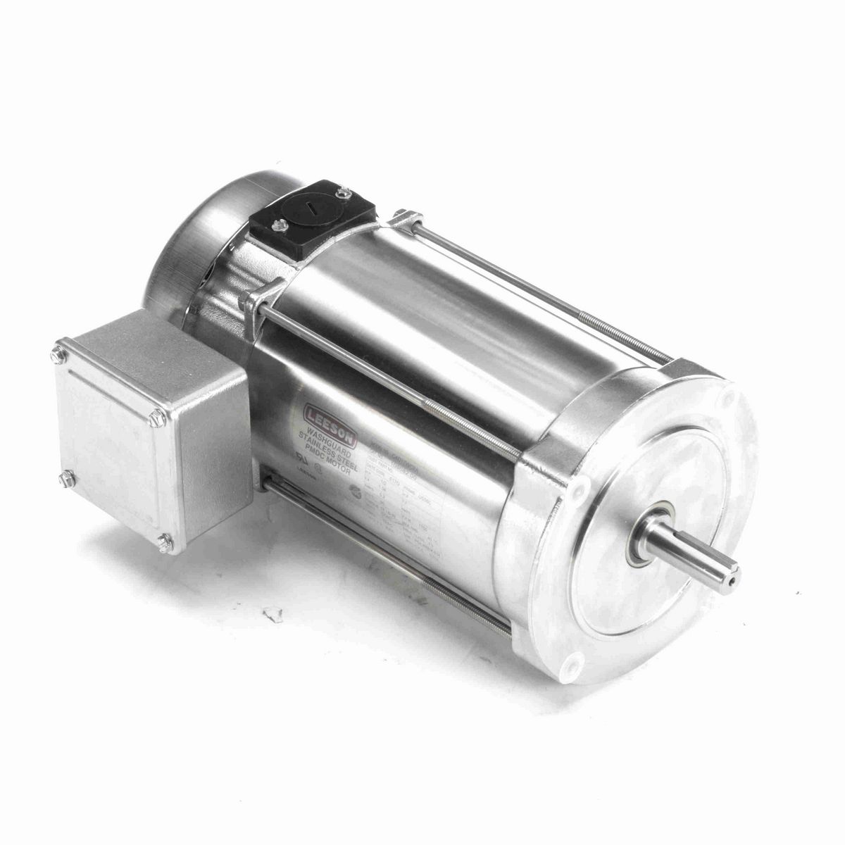 LEESON Premium Duck™ Washdown Motor, 0.50 HP, 90 V, 1750 RPM, US56C Frame, TEFC - 109082.00