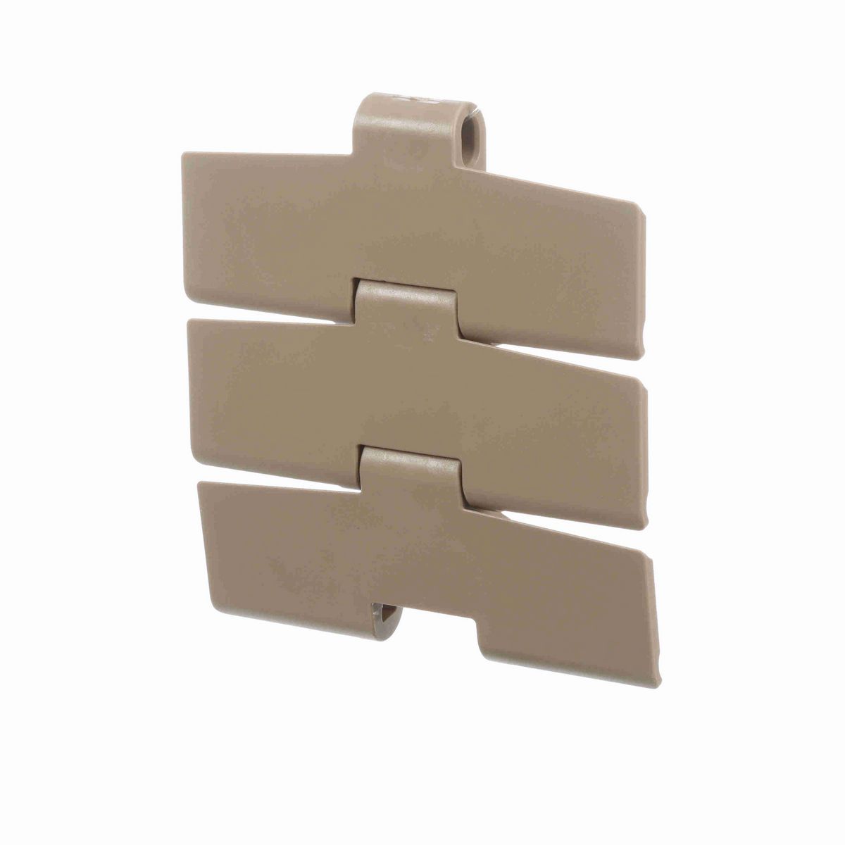 System Plast 880B Side-flexing Solid Top, Material: Tan Low Friction, Width: 4.5in, Pitch: 1.5in - LF880-K450