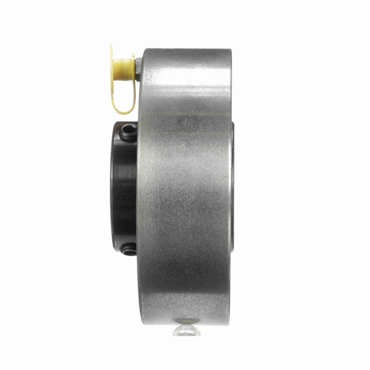 Sealmaster Mounted Cast Iron Cylindrical Cartridge Ball Bearing - 52100 Bearing Steel, Black Oxided - Setscrew Lock - MSC-20